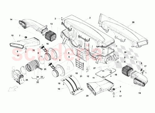 Part Diagram for Lamborghini 407133846