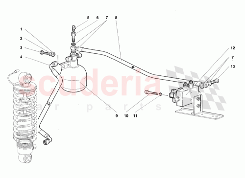 Part Diagram for Lamborghini 005136496