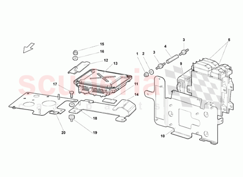 Part Diagram for Lamborghini 400972081