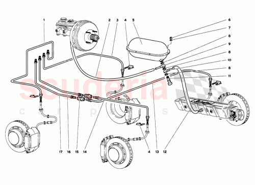 Part Diagram for Lamborghini 0032007170