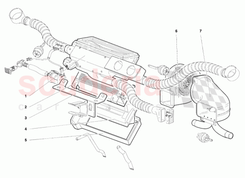 Part Diagram for Lamborghini 009414534