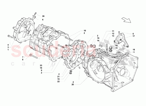 Part Diagram for Lamborghini 420251375