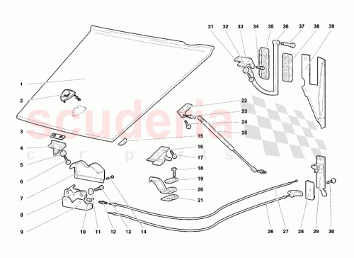 Part Diagram for Lamborghini 009459322