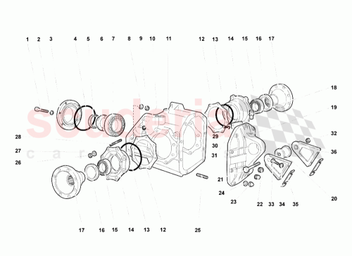 Part Diagram for Lamborghini 0B9507145A