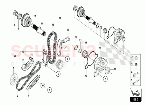 Part Diagram for Lamborghini WHT005401A