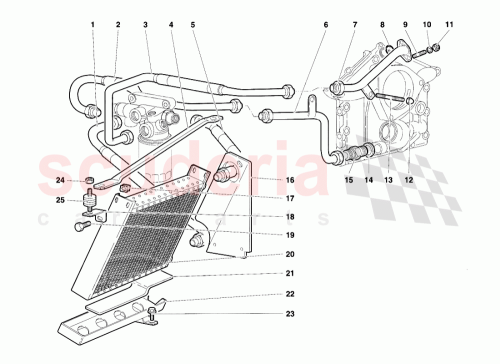 Part Diagram for Lamborghini 001533286