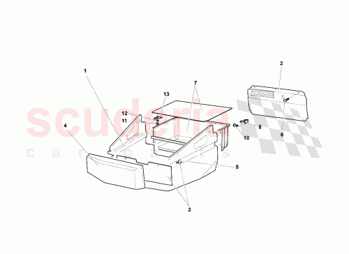 Part Diagram for Lamborghini 410806547
