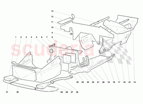 Part Diagram for Lamborghini 009411100