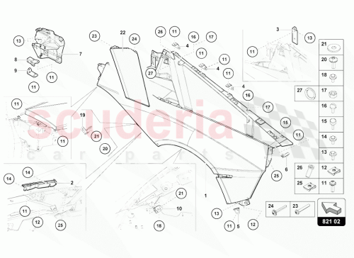 Part Diagram for Lamborghini 470907449