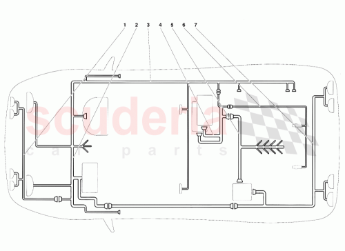 Part Diagram for Lamborghini 006132503