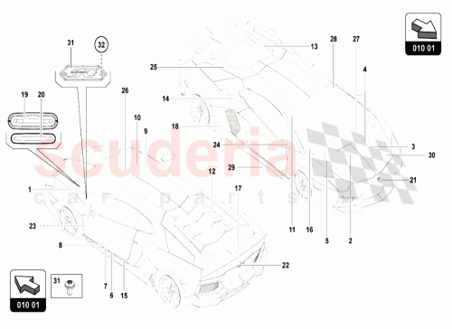 Part Diagram for Lamborghini 471010503A