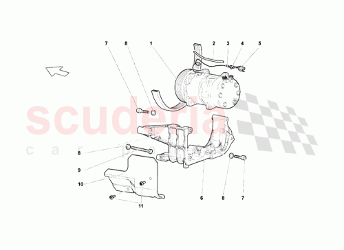 Part Diagram for Lamborghini N10451404