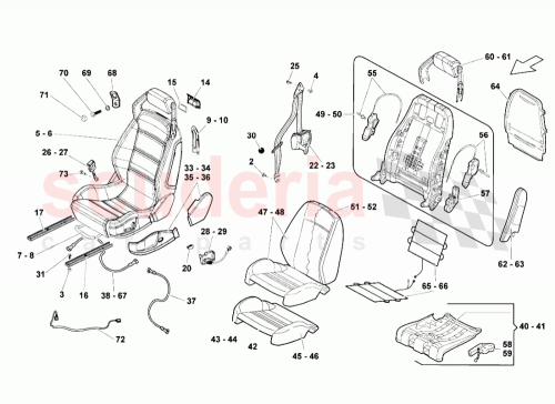 Part Diagram for Lamborghini 900000140