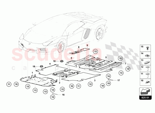 Part Diagram for Lamborghini 470804998