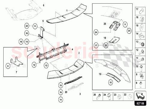 Part Diagram for Lamborghini 470827909