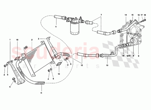 Part Diagram for Lamborghini 0015005034