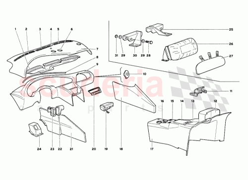 Part Diagram for Lamborghini 0078005611