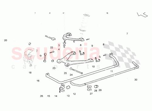 Part Diagram for Lamborghini 400505183