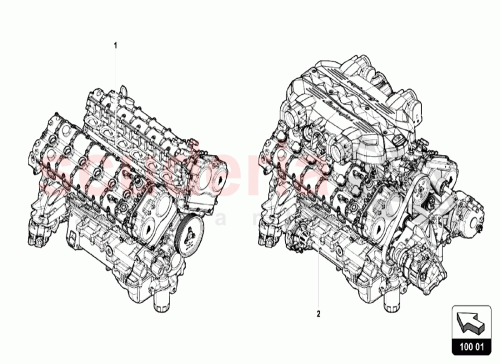 Part Diagram for Lamborghini 07M100031