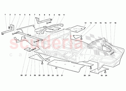 Part Diagram for Lamborghini 004135233