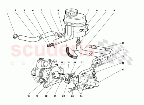 Part Diagram for Lamborghini 001737220