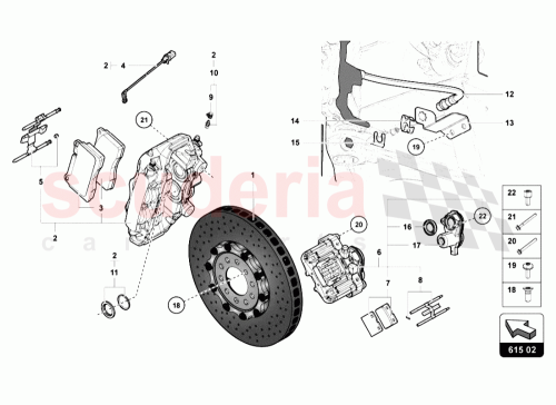 Part Diagram for Lamborghini 470698451D