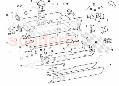 Part Diagram for Lamborghini 400862417