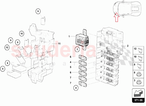 Part Diagram for Lamborghini N10525505