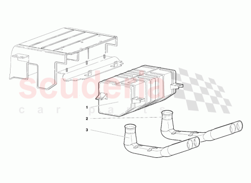 Part Diagram for Lamborghini 004435548