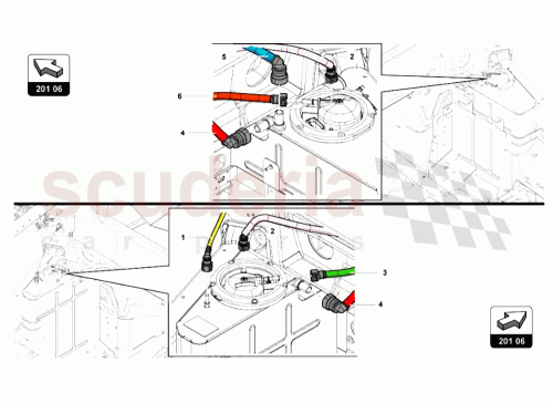 Part Diagram for Lamborghini 470201205B