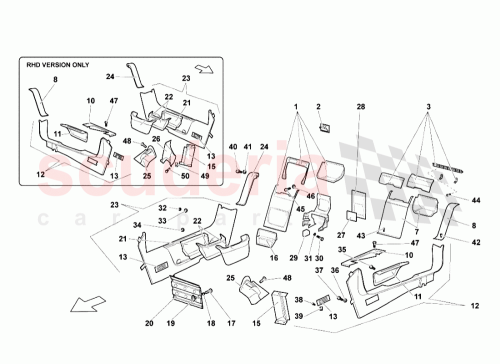 Part Diagram for Lamborghini 418854888