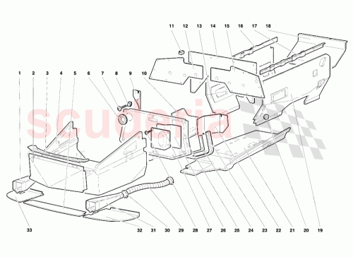 Part Diagram for Lamborghini 009409238