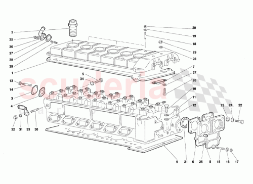 Part Diagram for Lamborghini 001129770