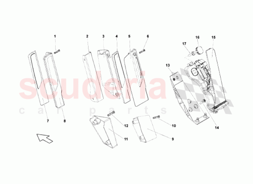 Part Diagram for Lamborghini 400803427B