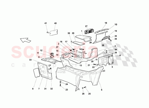 Part Diagram for Lamborghini 418858670
