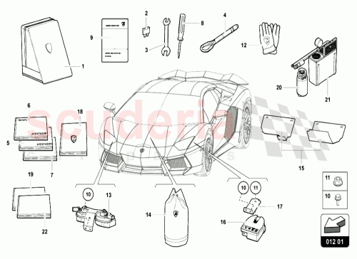 Part Diagram for Lamborghini 470012005BQ