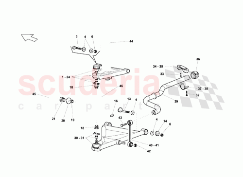 Part Diagram for Lamborghini 4D0411327G