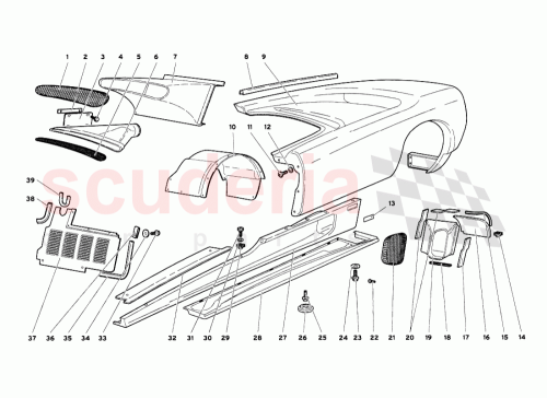 Part Diagram for Lamborghini 0074008662