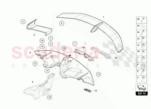 Part Diagram for Lamborghini 470827994A