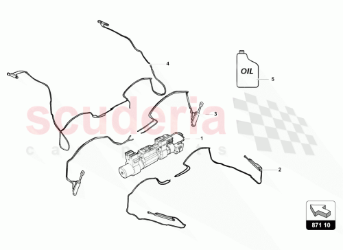 Part Diagram for Lamborghini 4T7898671