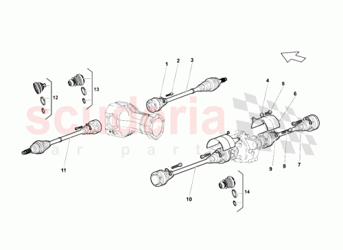 Part Diagram for Lamborghini WHT002651