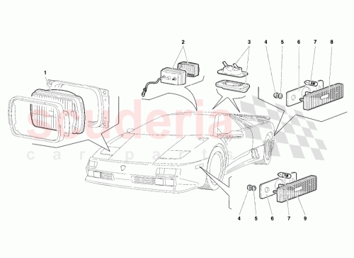 Part Diagram for Lamborghini 006335317