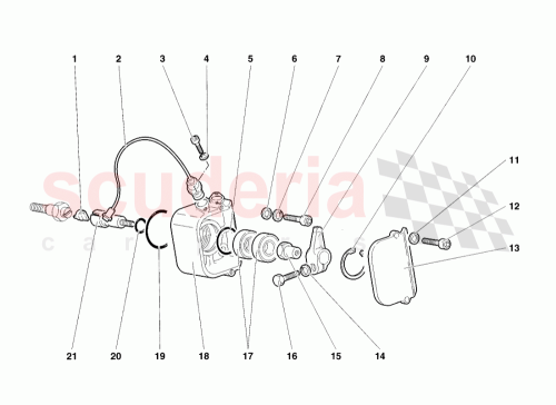 Part Diagram for Lamborghini 008605001