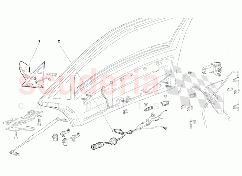 Part Diagram for Lamborghini 006132505