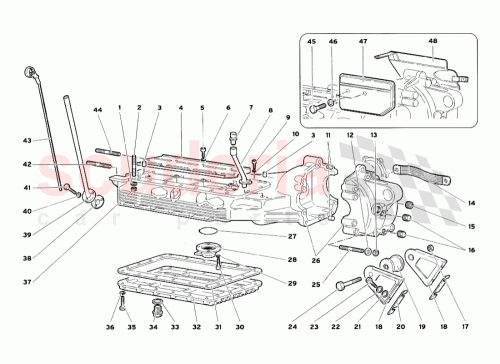 Part Diagram for Lamborghini 0018001643