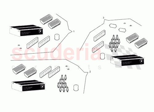Part Diagram for Lamborghini 0R1400131