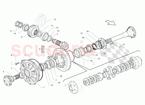 Part Diagram for Lamborghini 086525356D
