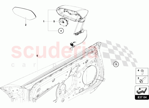 Part Diagram for Lamborghini 471857508B