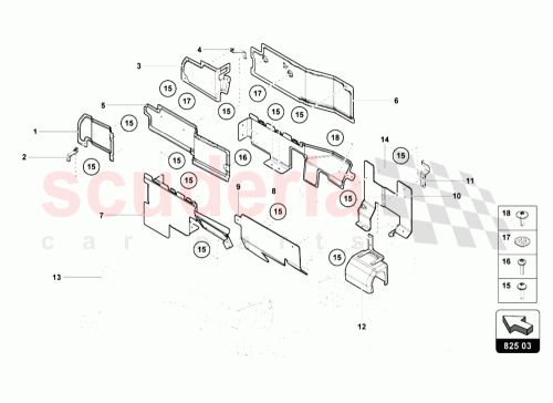 Part Diagram for Lamborghini 470825741A