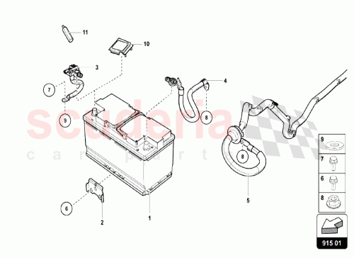 Part Diagram for Lamborghini N01152527